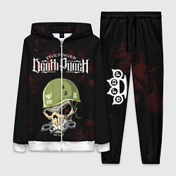 Женский 3D-костюм Five Finger Death Punch, цвет: 3D-белый