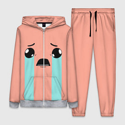 Женский 3D-костюм Crying Isaac, цвет: 3D-меланж