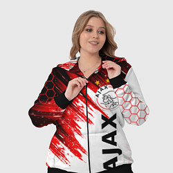 Женский 3D-костюм FC AJAX AMSTERDAM ФК АЯКС, цвет: 3D-черный — фото 2