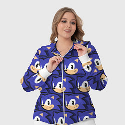Женский 3D-костюм Sonic pattern, цвет: 3D-белый — фото 2