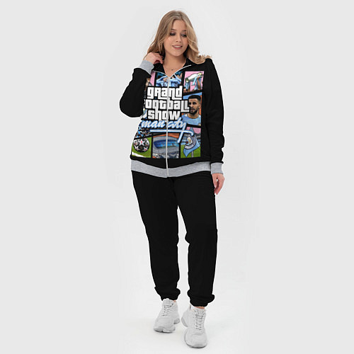 Женский костюм Мансити в стиле гта манчестер / 3D-Меланж – фото 4