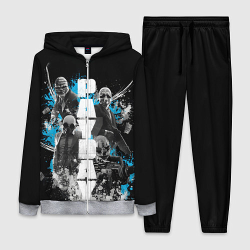 Женский костюм Pay Day Brothers / 3D-Меланж – фото 1