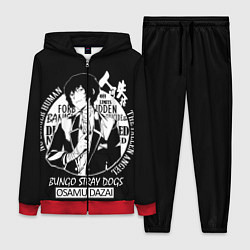 Женский 3D-костюм Осаму Дазай Бродячие псы, цвет: 3D-красный