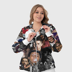 Женский 3D-костюм Короли Рэпа KING RAP, цвет: 3D-белый — фото 2