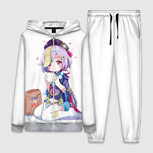 Женский костюм Ци Ци из Genshin Impact / 3D-Меланж – фото 1