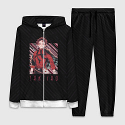 Женский 3D-костюм Танджиро Камадо, цвет: 3D-белый