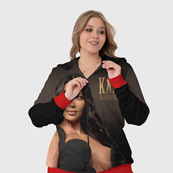 Женский 3D-костюм Ким Кардашьян, цвет: 3D-красный — фото 2