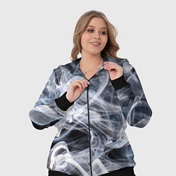 Женский 3D-костюм Графика дыма, цвет: 3D-черный — фото 2