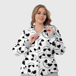 Женский 3D-костюм Джек Скеллингтон паттерн лицо, цвет: 3D-меланж — фото 2