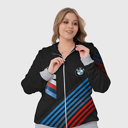 Женский 3D-костюм BMW STRIPE, цвет: 3D-меланж — фото 2