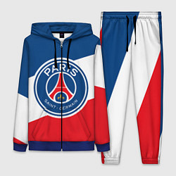 Женский 3D-костюм Paris Saint-Germain FC, цвет: 3D-синий