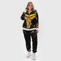 Женский 3D-костюм Los angeles lakers NBA, цвет: 3D-белый — фото 2