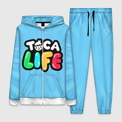 Женский 3D-костюм Toca Life: Logo, цвет: 3D-белый