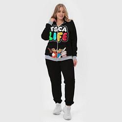 Женский 3D-костюм Toca Life: Friends, цвет: 3D-меланж — фото 2