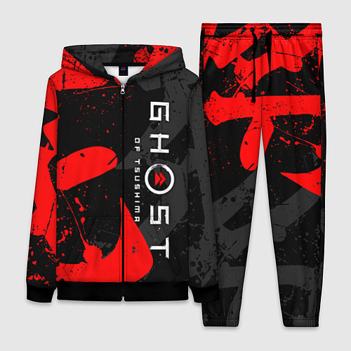 Женский костюм GHOST OF TSUSHIMA ПРИЗРАК ЦУСИМЫ / 3D-Черный – фото 1