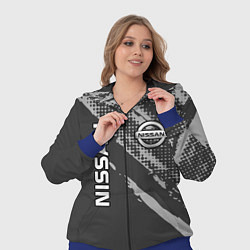 Женский 3D-костюм Nissan Car Ниссан, цвет: 3D-синий — фото 2