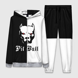 Женский 3D-костюм Pit Bull боец, цвет: 3D-меланж