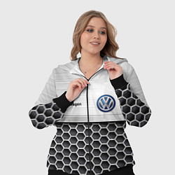 Женский 3D-костюм Volkswagen Стальная решетка, цвет: 3D-черный — фото 2