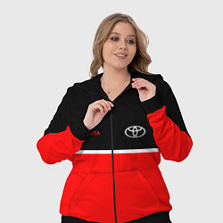 Женский 3D-костюм Toyota Два цвета, цвет: 3D-черный — фото 2