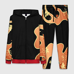 Женский 3D-костюм КАДЗУХА ПАТТЕРН, цвет: 3D-красный