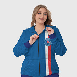 Женский 3D-костюм PSG SPORT STRIPES UNIFORM, цвет: 3D-синий — фото 2