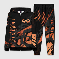 Женский 3D-костюм Infiniti Инфинити, цвет: 3D-черный