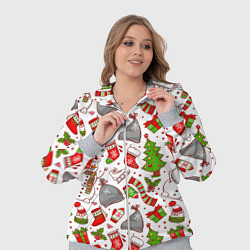 Женский 3D-костюм Новый Год!, цвет: 3D-меланж — фото 2
