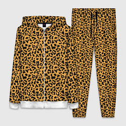 Женский 3D-костюм Леопард Leopard, цвет: 3D-белый