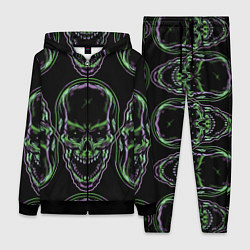 Женский 3D-костюм Skulls vanguard pattern 2077, цвет: 3D-черный