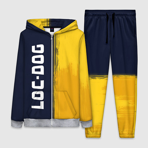 Женский костюм LOC-DOG - Краска / 3D-Меланж – фото 1