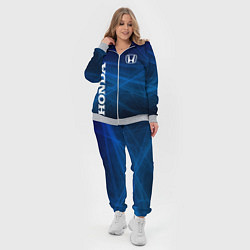 Женский 3D-костюм Honda - Blue, цвет: 3D-меланж — фото 2
