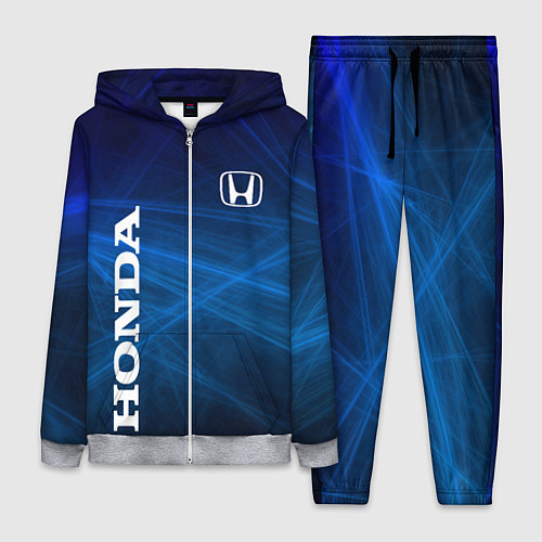 Женский костюм Honda - Blue / 3D-Меланж – фото 1