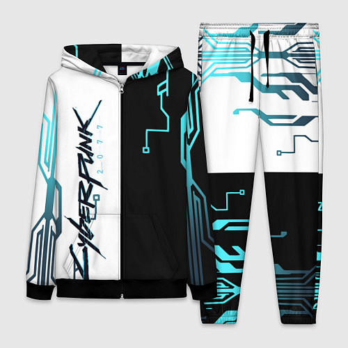 Женский костюм Cyberpunk 2077 Game / 3D-Черный – фото 1