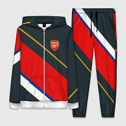 Женский 3D-костюм Arsenal арсенал football, цвет: 3D-белый