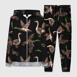 Женский 3D-костюм Утки паттерн, цвет: 3D-меланж