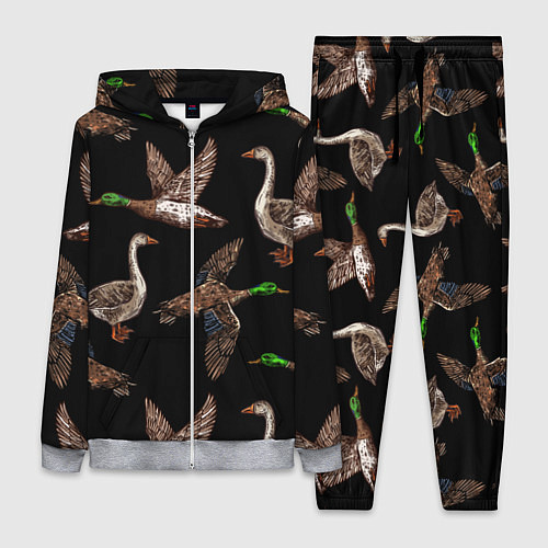 Женский костюм Утки паттерн / 3D-Меланж – фото 1