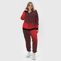 Женский 3D-костюм RED GRUNGE SPORT GRUNGE, цвет: 3D-черный — фото 2