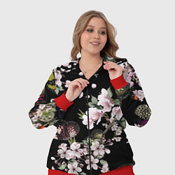 Женский 3D-костюм Краски весны, цвет: 3D-красный — фото 2