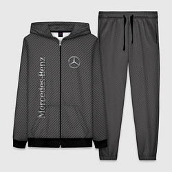 Женский 3D-костюм Mercedes карбоновые полосы, цвет: 3D-черный