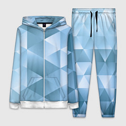 Женский 3D-костюм Треугольники 3D Frozzen 2022, цвет: 3D-белый