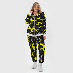 Женский 3D-костюм Black Camo, цвет: 3D-белый — фото 2