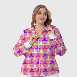 Женский 3D-костюм Йога - Yoga, цвет: 3D-белый — фото 2