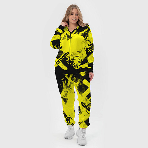 Женский костюм Черно-желтый беспредел / 3D-Черный – фото 4