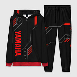 Женский 3D-костюм YAMAHA - ТЕХНОЛОГИИ КРАСНЫЙ, цвет: 3D-красный