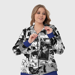 Женский 3D-костюм Убийца Акамэ pattern, цвет: 3D-синий — фото 2