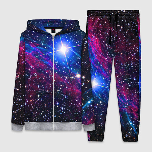 Женский костюм Открытый космос Star Neon / 3D-Меланж – фото 1