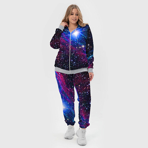 Женский костюм Открытый космос Star Neon / 3D-Меланж – фото 4