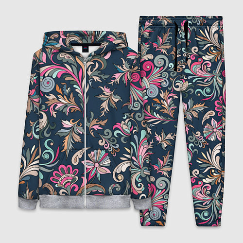 Женский костюм Холодная хохлома / 3D-Меланж – фото 1