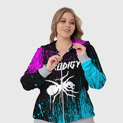 Женский 3D-костюм The prodigy neon, цвет: 3D-меланж — фото 2