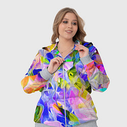 Женский 3D-костюм Красочный цветочный узор Весна - Лето 2023 Colorfu, цвет: 3D-меланж — фото 2